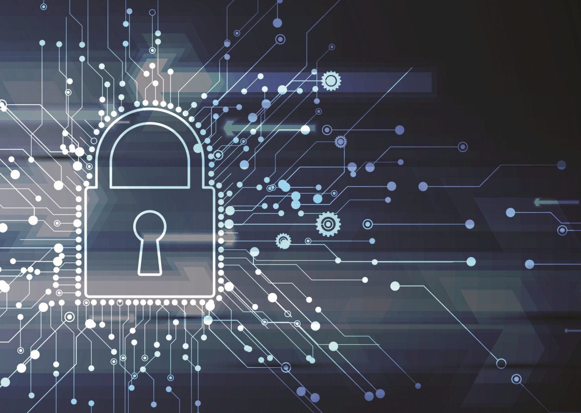 Cyber Security Network Background
