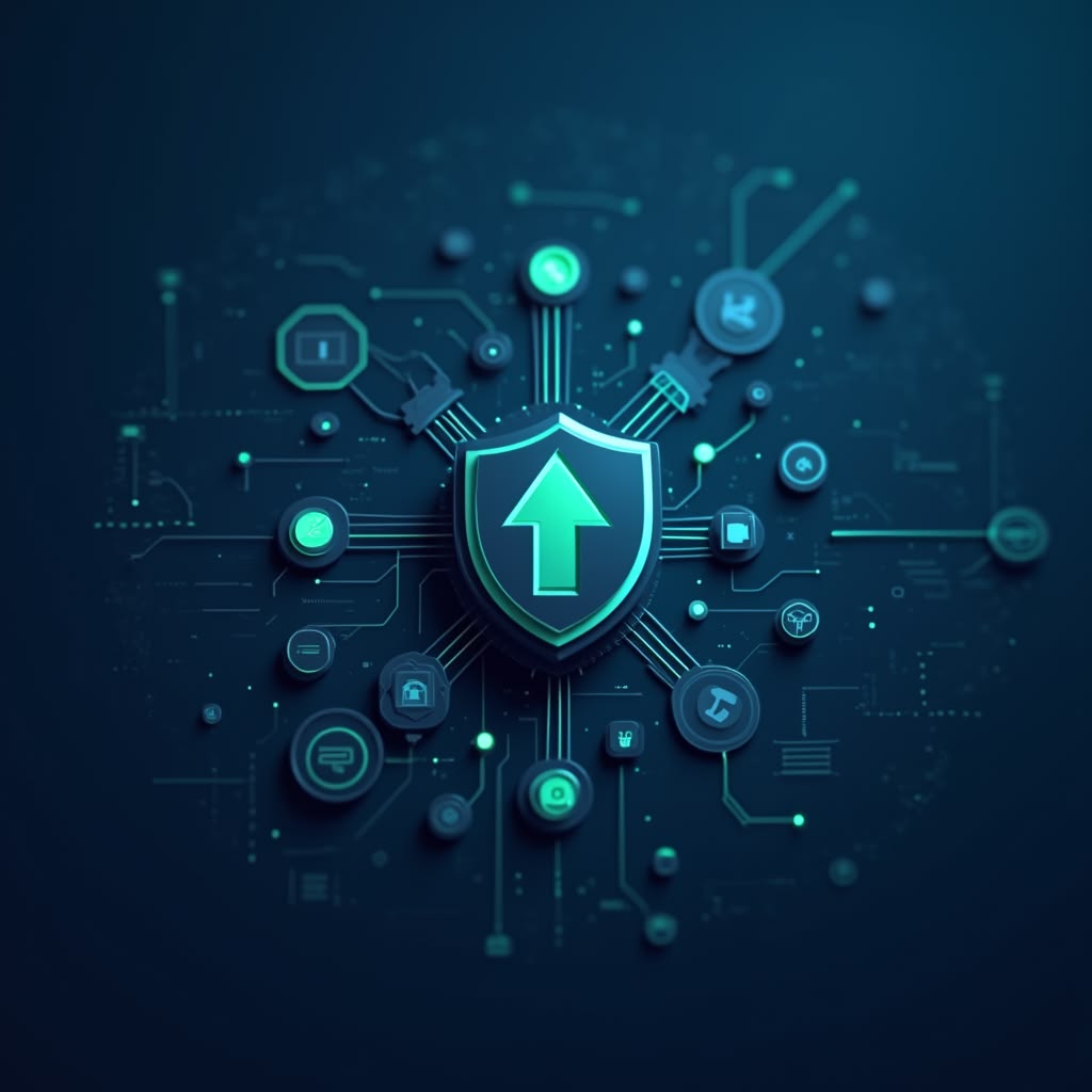 Security analysts monitoring enterprise threats